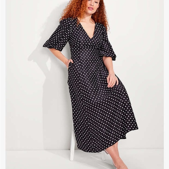 Kate Spade New York Harmony Dot Cloqué Dress - Picture 3 of 10